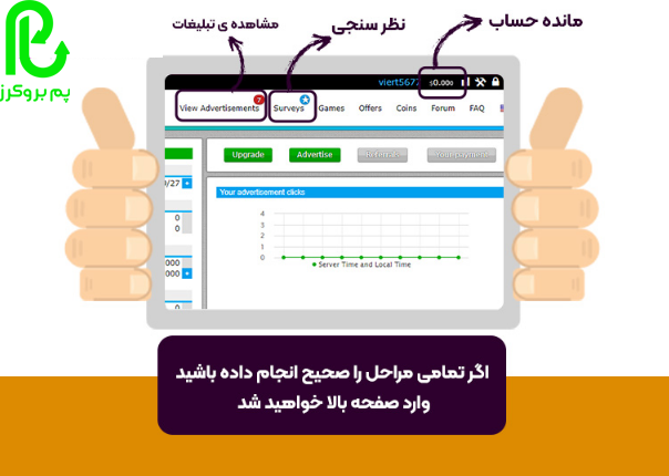 آموزش سایت کلیکی NEOBUX